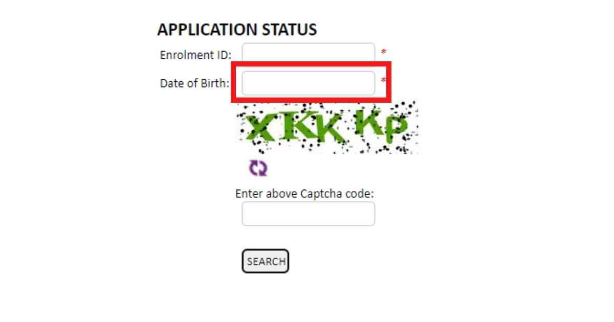 Date of birth select screenshot Date of birth সিলেক্ট করার স্কিনশট