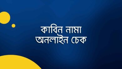 Kabin nama Online Check কাবিন নামা অনলাইন চেক